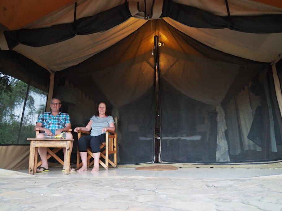 Mapito Tented Camp Serengeti Bagian luar foto